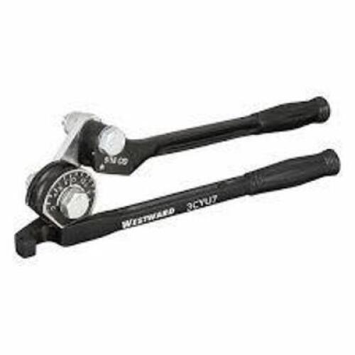 DESCRIPTION: (6) TUBE BENDER BRAND/MODEL: WESTWARD #3CYU7 INFORMATION: 0-180 DEGREES, ALUMINUM / COPPER SIZE: 11/16" RETAIL$: $16.01 EA QTY: 6