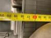 48" X 18" SIX TIER WIRE SHELF - ON CASTERS. - 5