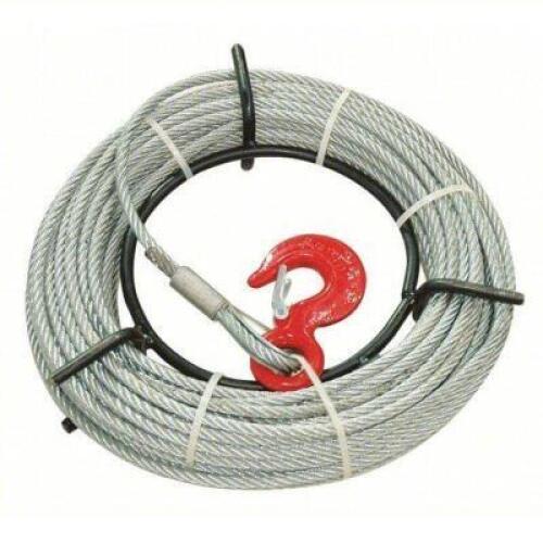 DESCRIPTION: (1) WIRE ROPE BRAND/MODEL: DAYTON #34uw24 SIZE: 7/16 DIA 65-5/8 FT RETAIL$: $150.00 EA QTY: 1