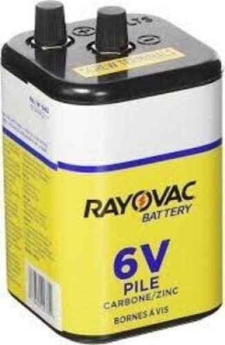 DESCRIPTION: (8) 6V LANTERN BATTERY BRAND/MODEL: RAYOVAC #5U061 RETAIL$: $9.67 EA QTY: 8