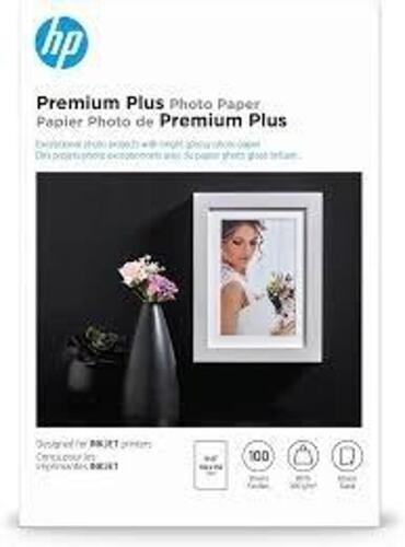 DESCRIPTION: (1) CASES OF (5) PACKS OF (100) PREMIUM PLUS PHOTO PAPER BRAND/MODEL: HP PREMIUM #CR668A SIZE: 4X6 RETAIL$: $130.00 EA QTY: 1