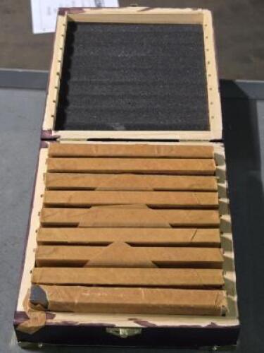 DESCRIPTION: (1) 18 Pc 6" LONG TOOL STEEL PARALELL SET BRAND/MODEL: VC 09972340 SIZE: 3/4 TO 1-3/4" H 50-54 RC HARDNESS RETAIL$: $125.26 QTY: 1
