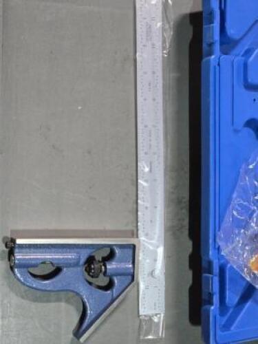 DESCRIPTION: (1) 2pc COMBINATION SQUARE BRAND/MODEL: PEC TOOLS 7121-012 SIZE: 12" RETAIL$: $178.03 QTY: 1