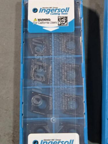 DESCRIPTION: (30) CARBIDE TURNING INSERTS BRAND/MODEL: INGERSOLL CCMT120408MT TT7015 RETAIL$: $1,014.50 QTY: 30