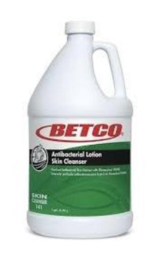 DESCRIPTION: (4) GALLONS OF ANTIBACTERIAL LOTION SKIN CLEANER BRAND/MODEL: BETCO #14104-00 SIZE: 1 GALLON SIZE BOTTLES, 4 GALLONS PER CASE RETAIL$: $2