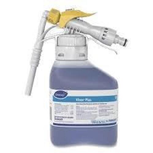 DESCRIPTION: (6) VIREX PLUS ONE STEP DISINFECTANT CLEANER AND DEODORIZER BRAND/MODEL: DIVERSEY SIZE: 1.58 US QT RETAIL$: $50.67 EA QTY: 6