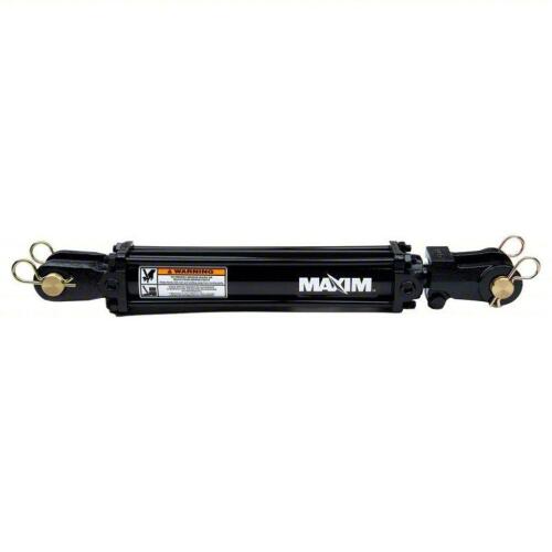 DESCRIPTION: (1) HYDRAULIC CYLINDER BRAND/MODEL: MAXIM/6FDA6 INFORMATION: 31,410LB COLUMN LOAD RETAIL$: $375.45 SIZE: 4 in Bore Dia., 10 in Stroke Lg,