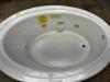 WHITE OVAL JACUZZI TUB - 23