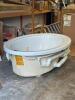 WHITE OVAL JACUZZI TUB - 25
