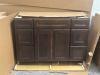 NEW HOMECREST DARK VANITY CABINET - 16