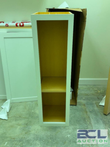 12"X42" WHITE WALL CABINET