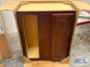 NEW HOMECREST MAPLE KITCHEN CORNER WALL CABINET - 9