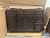 NEW HOMECREST DARK VANITY CABINET