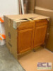 NEW 36" TALL OAK VANITY - 3