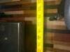 DESCRIPTION 20.5' X 8' " U SHAPED " BLACK STONE BAR TOP WITH WOODEN PANEL FRONT AND BAR RAIL. ADDITIONAL INFORMATION BAR TOP COMES IN 6' TO 8' SECTION - 7