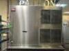 DESCRIPTION HOSHIZAKI 1900 LB. PER 24 HOUR AIR COOLED ICE MACHINE W/ LARGE CAPACITY STORAGE BIN BRAND / MODEL: HOSHIZAKI KM-1900SAH / HOSHIZAKI B-800S - 3