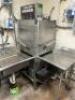 DESCRIPTION CMA HIGH TEMPERATURE SINGLE RACK DISHWASHER W/ STAINLESS SOIL AND CLEAN TABLE. BRAND / MODEL: CMA HTSB ADDITIONAL INFORMATION SN# 166716, - 2