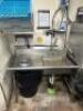 DESCRIPTION CMA HIGH TEMPERATURE SINGLE RACK DISHWASHER W/ STAINLESS SOIL AND CLEAN TABLE. BRAND / MODEL: CMA HTSB ADDITIONAL INFORMATION SN# 166716, - 4