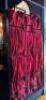 DESCRIPTION 36" X 72" ARTISTIC METAL PARTITION FEATURING VIBRANT RED GATHERED FABRIC PANELS. THE BLACK METAL FRAME IS ARRANGED IN A GEOMETRIC, GRID-LI - 2