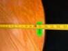DESCRIPTION 38" HARDWOOD TABLE TOP W/ FLOOR MOUNTED HEAVY DUTY BASE. SIZE 38" R LOCATION MAIN BAR QTY 1 - 2