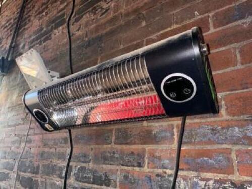 DESCRIPTION 24" WALL MOUNTED INFRARED ELECTRIC HEATER LOCATION OUTSIDE QTY 1