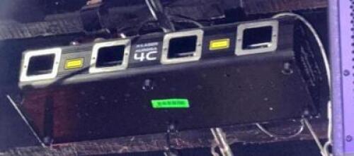 DESCRIPTION XLASER AURORA 4C QUAD LASER BRAND / MODEL: XLASER AURORA 4C ADDITIONAL INFORMATION RETAILS NEW FOR $1200 LOCATION BACK BAR QTY 1