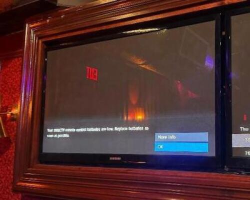 DESCRIPTION SAMSUNG 42" FLAT SCREEN TV. BRAND / MODEL: SAMSUNG ADDITIONAL INFORMATION 10 YEAR + OLD MODEL. IN WORKING ORDER. NEED TOOLS AND LADDER TO