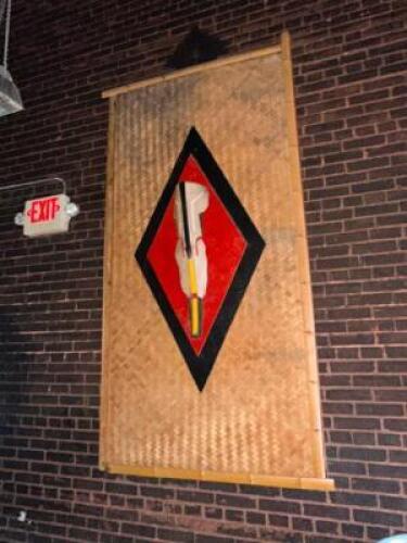 DESCRIPTION (4) 8' X 4' WICKER TIKI DECORATIVE PANELS. THIS LOT IS: SOLD BY THE PIECE LOCATION TIKI BAR QTY 4
