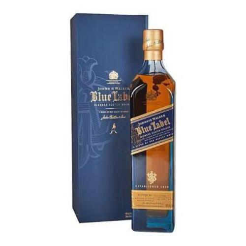 DESCRIPTION (1) BOTTLE OF JOHNNIE WALKER BLUE LABEL ADDITIONAL INFORMATION RETAILS FOR $170 LOCATION KITCHEN QTY 1