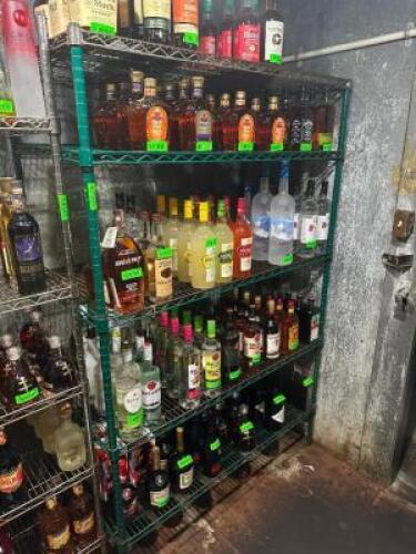DESCRIPTION 48" X 18" FIVE TIER COATED WIRE SHELF. ADDITIONAL INFORMATION CONTENTS ARE NOT INCLUDED. SECOND DAY REMOVAL ONLY LOCATION KITCHEN QTY 1