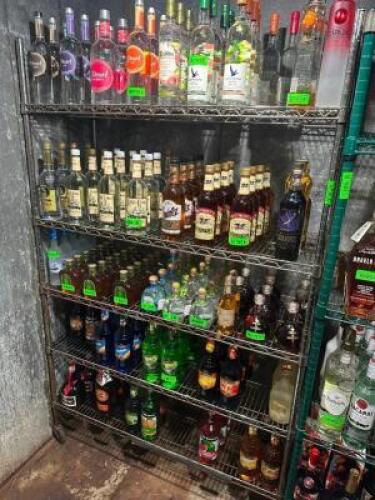 DESCRIPTION 48" X 18" FIVE TIER WIRE SHELF. BRAND / MODEL: ON CASTERS ADDITIONAL INFORMATION CONTENTS ARE NOT INCLUDED. SECOND DAY REMOVAL ONLY LOCATI