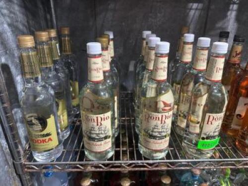 DESCRIPTION (16) ASSORTED BOTTLES OF ALCOHOL THIS LOT IS: SOLD BY THE PIECE LOCATION KITCHEN QTY 16