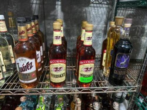 DESCRIPTION (12) ASSORTED BOTTLES OF ALCOHOL THIS LOT IS: SOLD BY THE PIECE LOCATION KITCHEN QTY 12