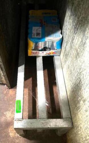 DESCRIPTION (2) 36" NARROW ALUMINUM DUNNAGE RACKS ADDITIONAL INFORMATION SECOND ONE IS IN OPPOSITE WALK IN COOLER. THIS LOT IS: SOLD BY THE PIECE LOCA