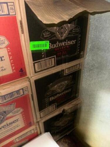 DESCRIPTION (3) CASES OF BUD SELECT BEER. THIS LOT IS: SOLD BY THE PIECE LOCATION KITCHEN QTY 2