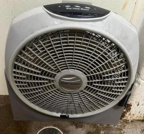 DESCRIPTION WIND TUNNEL FLOOR FAN. BRAND / MODEL: TUNNEL LOCATION KITCHEN QTY 1
