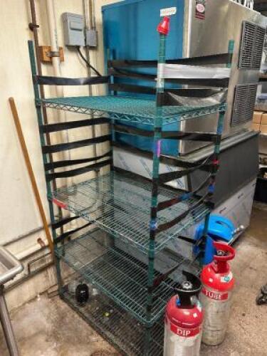 DESCRIPTION 36 X 24" COATED WIRE SHELF. LOCATION KITCHEN QTY 1