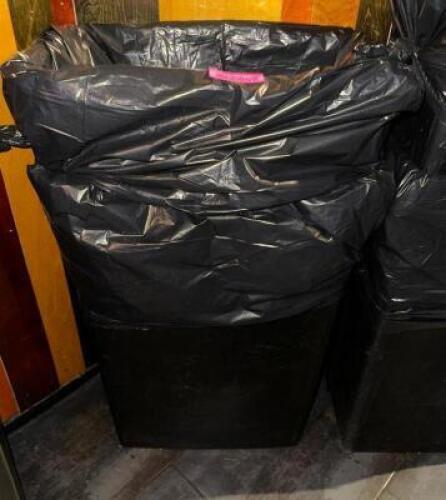 DESCRIPTION (2) 20 GALLON BAR SIDE TRASH CANS LOCATION KITCHEN QTY 2