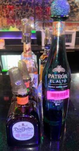 DESCRIPTION (6) ASSORTED "OPEN" BOTTLES THIS LOT IS: ONE MONEY LOCATION BACK BAR QTY 1