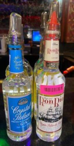 DESCRIPTION (6) ASSORTED "OPEN" BOTTLES THIS LOT IS: ONE MONEY LOCATION BACK BAR QTY 1