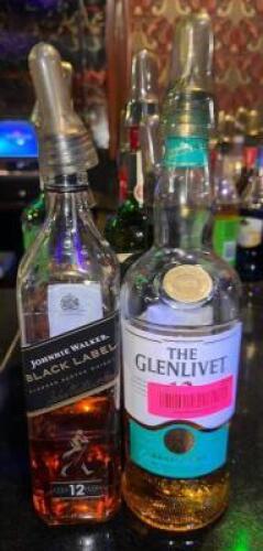 DESCRIPTION (6) ASSORTED "OPEN" BOTTLES THIS LOT IS: ONE MONEY LOCATION BACK BAR QTY 1