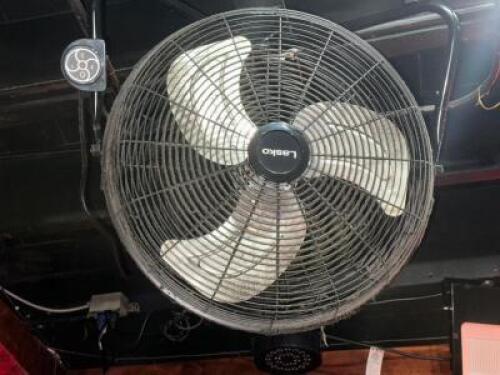 DESCRIPTION LASKO 20" FAN. BRAND / MODEL: LASKO LOCATION VIP STAGE QTY 1