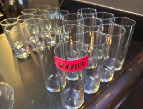 DESCRIPTION (1) LOT OF ASSORTED BAR GLASSES THIS LOT IS: ONE MONEY LOCATION MAIN BAR QTY 1