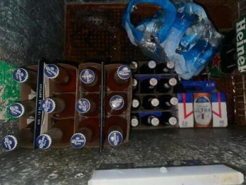 DESCRIPTION CONTENTS OF BAR COOLER - ASSORTED BEER AND SPIRIT, ADDITIONAL INFORMATION FIRST DAY MORNING PICK UP HIGHLY RECOMMENDED, LOCATION MAIN BAR