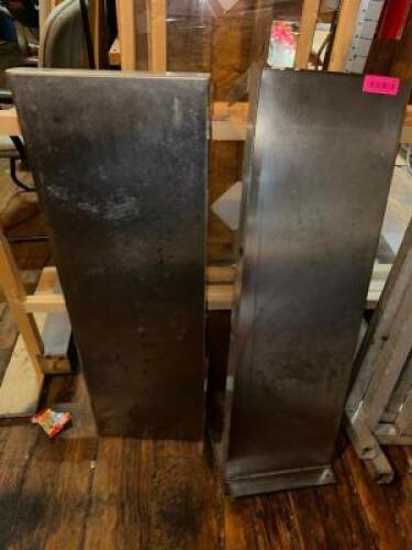 DESCRIPTION (2) 36" X 12" STAINLESS WALL SHELVES THIS LOT IS: SOLD BY THE PIECE LOCATION WAREHOUSE QTY 2