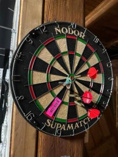 DESCRIPTION (2) DART BOARDS LOCATION WAREHOUSE QTY 1