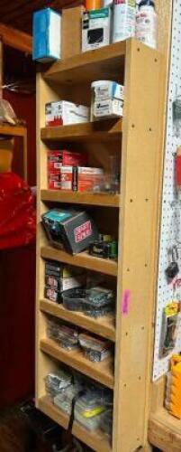DESCRIPTION (1) LOT OF ASSORTED HARDWARE. LOCATION WAREHOUSE QTY 1