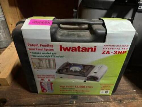 DESCRIPTION IWATANIN PORTABLE BUTANE RANGE LOCATION WAREHOUSE QTY 1