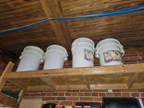 DESCRIPTION (8) 5 GALLON DRINK MIX BUCKETS. THIS LOT IS: SOLD BY THE PIECE LOCATION WAREHOUSE QTY 8
