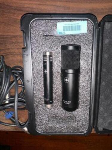 DESCRIPTION STERLING AUDIO MICROPHONE. BRAND / MODEL: STERLING LOCATION MAIN BAR QTY 1